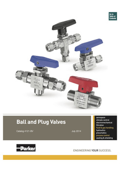 Parker Ball & Plug Valve Catalogue  hanley Controls clonmel