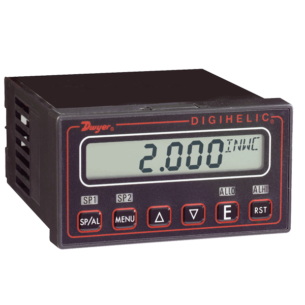 Series DH Digihelic Panel Mount Controller