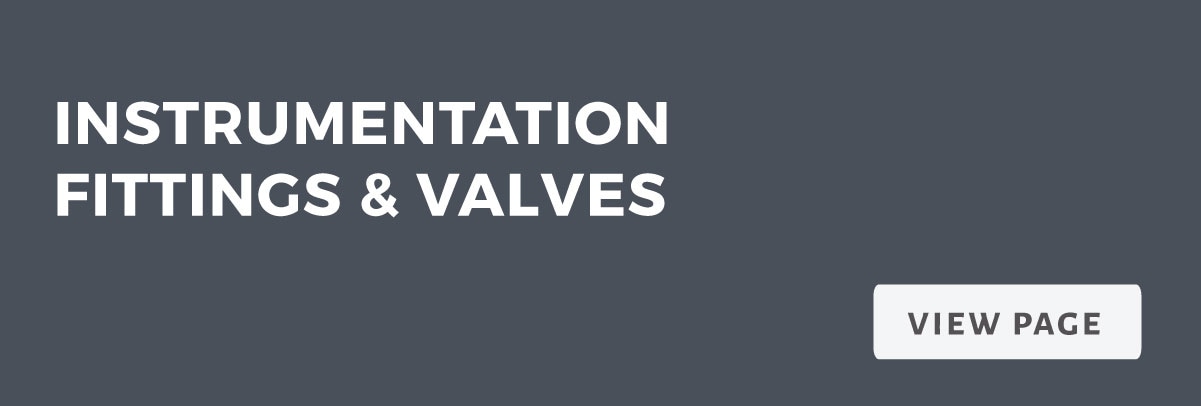 Instrumentation Fitting and Valves